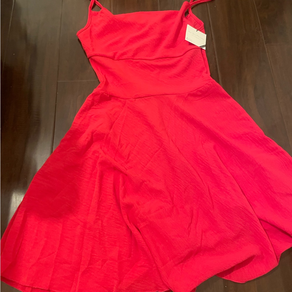 See you Monday pink/coral dress